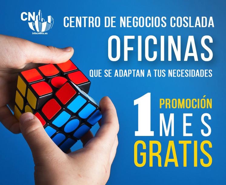 Promoción alquiler oficinas 1 mes gratis